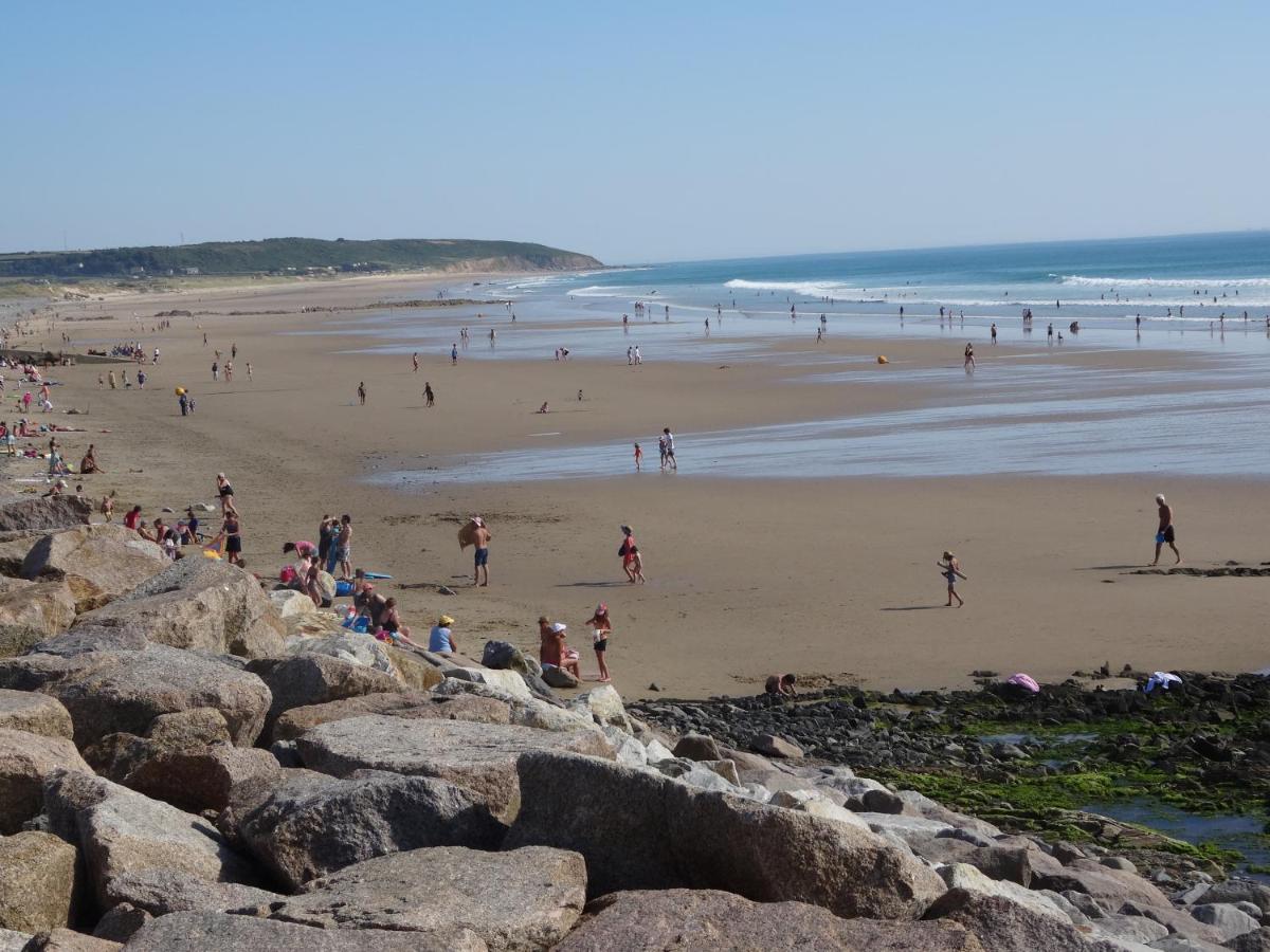 Gite "Rose Des Sables" - 800M De La Plage De Surtainville, Proche Commerces - Piscine En Juillet Et Aout 객실 사진